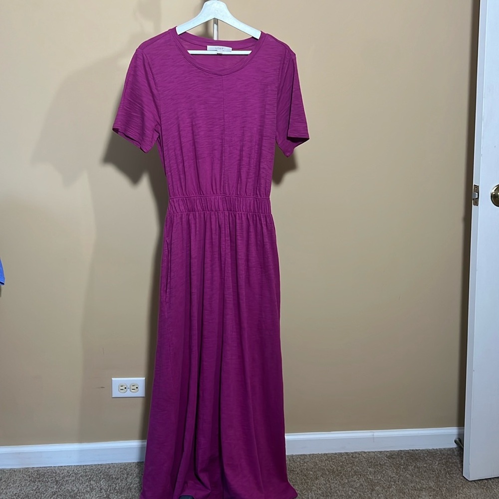 Summer midi dress.